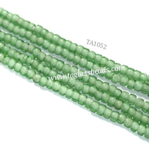 Cuentas de vidrio marmoleado hechas a mano, cuentas espaciadoras redondas en hebra para la fabricación de joyas y manualidades DIY - Product Image 3