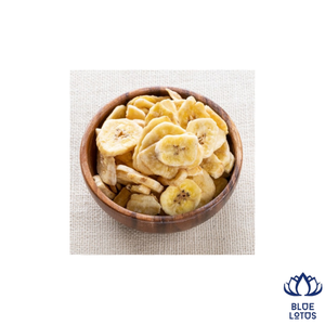 Très demandé : Tranches de banane séchée Blue Lotus du Vietnam, chips de fruits croustillantes, en sachet sous vide, durée de conservation de 12 mois, pour la consommation quotidienne - Product Image 1