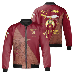 Chaqueta Bomber Personalizada con Mapa de Jericho State, Tallas S-5XL, Alta Calidad, Hecha a Medida, Colección 2026 - Product Image 4