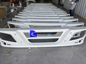 Chất Lượng Cao Sợi Thủy Tinh Chất Liệu Xe Bumper Bên Váy Cơ Thể Rộng Kit <span class=keywords><strong>FRP</strong></span> Bumper Các Nhà Sản Xuất - Product Image 2