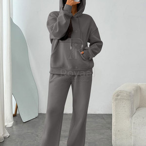 Conjuntos Deportivos Holgados de Algodón para Mujer, de Secado Rápido, Manga Larga, Ligeros - Product Image 5