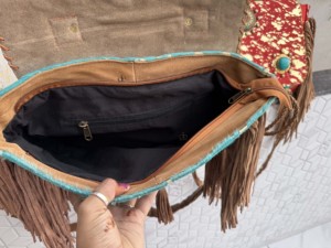 Nouveau concepteur métallique fourrure sacs à main sac à provisions sacs décontractés cheveux sur fourrure cuir sac à main bohème femmes utiliser sac à main - Product Image 6