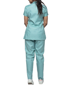 Tenues médicales OEM en polyester et élasthanne, unisexes, à manches courtes, uniformes d'hôpital personnalisés pour l'été - Product Image 6