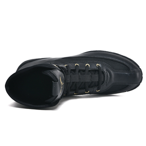 Botas de Boxeo Personalizadas al por Mayor, Zapatos Profesionales para Torneos, OEM, Zapatos de Boxeo de Cuero Genuino de Alta Calidad Personalizados - Product Image 4