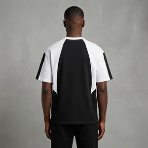 T-shirt homme en jersey 100% coton, sur mesure, 200 GSM, léger, uni, haute qualité, coupe ample, manches longues, été. - Product Image 6