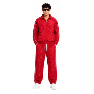 <b>Men</b> Nylon Tracksuit Custom Windproof Lightweight Sports <b>Jacket</b> and Pants Set OEM ODM Wholesale Clothing Manufacturer Supplier - Product Image 6