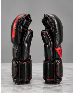ถุงมือ MMA ถุงมือฝึกซ้อม MMA ถุงมือ MMA แบบมีแผ่นรอง ถุงมือกีฬา MMA ถุงมือฝึกซ้อม MMA ถุงมือ MMA แบบปรับได้ ถุงมือ MMA แบบตีนตุ๊กแก - Product Image 2
