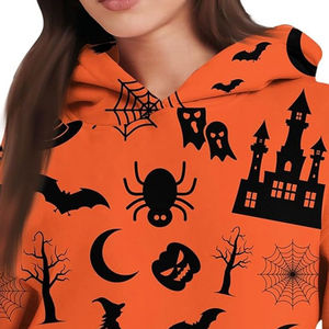Sudaderas Ecológicas con Capucha para Mujer, Sublimadas, Nuevas, de Invierno, Tejidas, 100% Algodón, con Logotipo Frontal Personalizado - Product Image 4