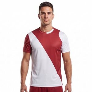 Men's Volleyball Jersey Sublimation Printed Breathable Team Jersey Short Sleeve Crew Neck Quick Dry Premium - Product Image 1