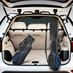 Sac de golf en cuir PU OEM, imperméable, léger, élégant, sac de transport pour clubs de golf, logo personnalisé, sac de golf professionnel - Product Image 5