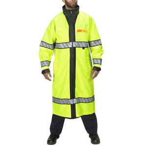 Ropa de Trabajo de Alta Visibilidad para Invierno, Impermeable Reflectante de Seguridad 100% Poliéster con Logotipo Personalizado, Ropa de Lluvia de Alta Visibilidad - Product Image 1