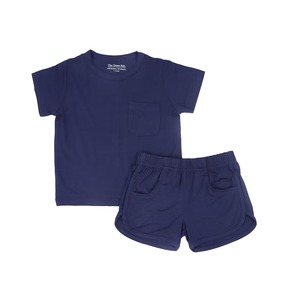 Ensemble décontracté deux pièces pour homme style Tang rétro chinois été 2025 – T-shirt tricoté tendance à manches courtes et short ample - Product Image 3