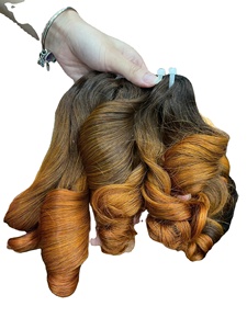 Produits phares : Cheveux vierges, cheveux bouclés à la vapeur, trame de cheveux vietnamiens, cheveux humains, prêts à être expédiés, sans perte de cheveux, sans nœuds - Product Image 6