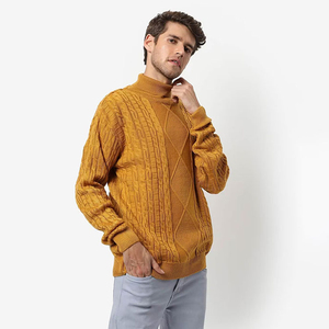 Pull à manches longues pour homme de qualité supérieure haute performance, cardigan surdimensionné sur mesure, tricoté 100% coton, adultes, garçons - Product Image 4