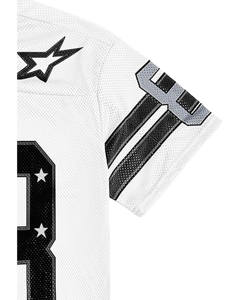 Camiseta de Compresión de Alta Calidad, Personalizada, 100% Poliéster, Tejido de Punto, Hombros Caídos, Manga Corta, Transpirable, para Hombre - Product Image 4