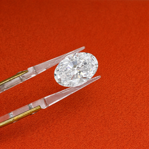 Diamant de laboratoire ovale de qualité supérieure 3.0 CT, couleur EF, pureté VVS2, taille brillant, certifié IGI, pour bague ou pendentif - Product Image 1