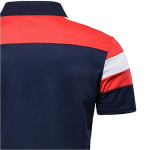 เสื้อโปโลผู้ชายลำลอง ขายดี ดีไซน์ใหม่ รับทำโลโก้ สีพื้น ระบายอากาศได้ดี - Product Image 4