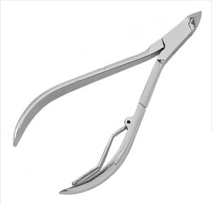 Cortacutículas de Acero Inoxidable SI-65 de Subhan International, Mango Curvo Grande, Profesional, Duradero, con Logotipo Personalizable, Portátil - Product Image 2