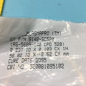 CHEMRAZ 9140-SC520 O-RING AS-568A-140 CPD 520 - Equipo y Piezas de Semiconductores de Confianza de Marca Global - Product Image 3