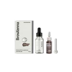 KIT DE HENNA POUR SOUVENDEURS - Gel et crème pour sourcils vegan longue tenue, résistant à l'eau, à base d'ingrédients végétaux, kit de teinture douce pour sourcils - Product Image 1