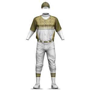 Conjuntos de Uniformes de Béisbol Cortos Estampados en Color Sólido de Primera Calidad, Cómodos, Transpirables, de Secado Rápido, con Protección UV y Logotipo Personalizado - Product Image 2