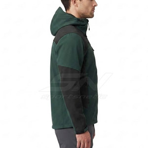 Veste de randonnée performante pour homme, légère, à capuche, coupe-vent, respirante, fermeture éclair intégrale - Product Image 5