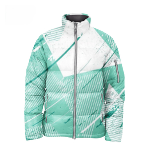 Veste matelassée pour homme, veste rembourrée 500 g/m², veste matelassée résistante au vent pour homme pour vêtements de marque privée - Product Image 2