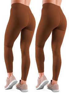 Leggings de sport tricotés sur mesure de haute qualité pour femmes, avec effet push-up et froncé aux fesses, pour le yoga et la gym - Product Image 5