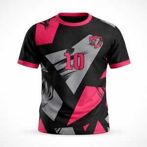 Maillot d'e-sport personnalisé en polyester, tenue d'équipe de gaming respirante à séchage rapide, uniforme imprimé par sublimation, fournisseur OEM - Product Image 1