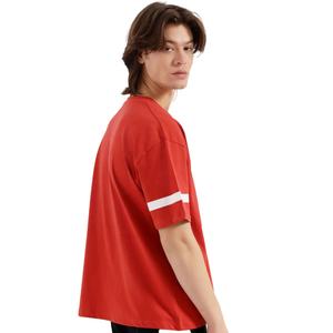 Uniformes de football américain personnalisés grande taille pour hommes, maillots imprimés numériquement, logos cousus personnalisés à manches courtes - Product Image 2