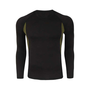 Survêtement de compression premium pour homme avec logo frontal, respirant, séchage rapide, écologique, extensible, pour le sport, la gym et l'entraînement - Product Image 5