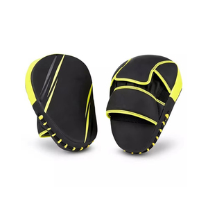 Mitaines de boxe en cuir PU personnalisées de haute qualité, nouveaux modèles, vente en gros, équipement d'entraînement respirant, pads de frappe pour arts martiaux - Product Image 6