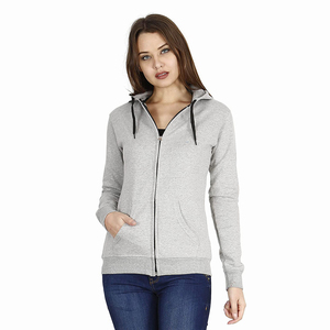 Sudadera con Capucha Casual de Invierno 2026 para Mujer, Diseño Personalizado, Sostenible, con Bolsillos Antiencogimiento y Logotipo Frontal, con Cierre, para Hacer Ejercicio - Product Image 1