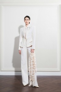 Pantalones de Mujer de Alta Calidad, Elegantes, con Soporte ODM, Pantalones Relajados NOIR, 61% Rayón, 39% Algodón, Pantalones Blancos para Mujer - Product Image 5