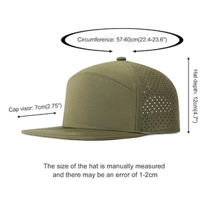 Casquette de baseball snapback personnalisée OEM ODM de haute qualité, prix d'usine, logo brodé, ajustable, confortable, accessoire de mode - Product Image 2