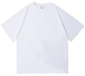 เสื้อยืดคอตตอนแท้ 100% น้ำหนัก 300 GSM 32 เส้นด้าย  สำหรับผู้ชายและผู้หญิง  ไม่เป็นขุย  ใส่สบายผิว  รับสกรีนโลโก้  ขายส่ง - Product Image 1