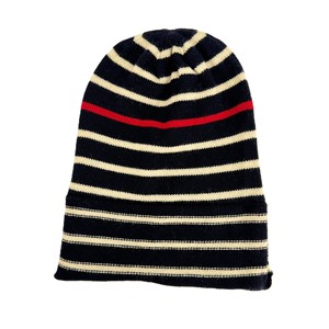 ODM OEM moda Unisex invierno esquí Beanie sombrero suave moda rayas Jacquard tejido personalizado para mujeres y hombres para viajes - Product Image 2