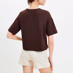 เสื้อยืดคุณภาพพรีเมียม ผ้าฝ้าย 100% สีพื้น พิมพ์โลโก้ตามสั่ง - Product Image 4
