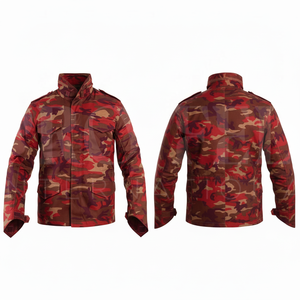 Hot Selling Custom Camouflage Printed Lightweight <b>Field</b> <b>Jacket</b> 100% Cotton Multiple Pockets Long Sleeve Outdoor Workwear <b>Jacket</b> - Product Image 3