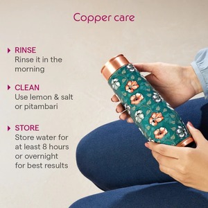 Botella de Agua Ecológica de Doble Pared de Cobre con Diseño Tradicional, Fabricada para un Almacenamiento Saludable del Agua e Hidratación Diaria, Compre Directamente - Product Image 4