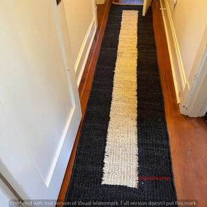 Alfombra de Yute Tejida a Mano – Alfombra de Pasillo Ecológica y Natural, Alfombra de Yute Vintage para Cocina, Alfombra de Tamaño Personalizado - Product Image 4