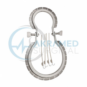 Juego de Retractores Quirúrgicos Lone Star con 4 Ganchos de Acero Inoxidable, Instrumentos Quirúrgicos Ginecológicos Autoajustables, CE - Product Image 1