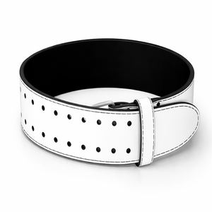 Ceinture de musculation de qualité supérieure SAAR INDUSTRIES, robuste, avec boucle en acier à double ardillon, unisexe, respirante, personnalisable - Product Image 2