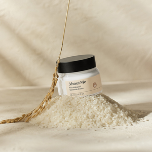 [About Me] Crema Hidratante Facial Vegana de Larga Duración con Makgeolli de Arroz para el Cuidado de la Barrera Cutánea y Crema de Ceramidas - Product Image 1