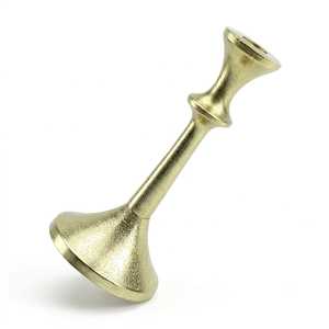 Classic Aluminum Handmade Eco-Friendly Pillar Shape <b>Candlestick</b> <b>Holder</b> for Birthday Home Living Room Decoration - Product Image 2