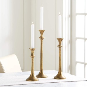 เชิงเทียนทองเหลืองพร้อมแขนปรับได้ทนความร้อนของตกแต่งบ้าน - Product Image 4