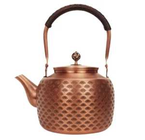 <b>Vintage</b> Silver Plated Double Wall Whistling Tea <b>Kettle</b> with Elegant Wooden Handle Eco-Friendly & Durable for Classic Tea Service - Product Image 2
