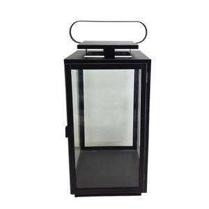 Lantern In <b>Black</b> & <b>Gold</b> Color Handmade Iron Round Shape Metal Hanging Home <b>Decor</b> Lantern Handmade Candle Holder - Product Image 6