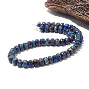 Exclusivo Collar de Cobre Neón Turquesa con Cuentas Rondelle, Hecho a Mano, con Piedras Preciosas, Elegante Joyería de Cobre y Turquesa para Venta al por Mayor - Product Image 5