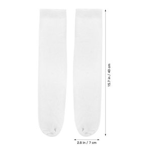 Chaussettes courtes en coton blanc avec impression par transfert thermique 'Do You Speak English' respirantes décontractées pour adultes été - Product Image 2